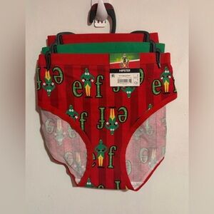NWT Elf 3-Pack of Hipster Panties size S (4-6)